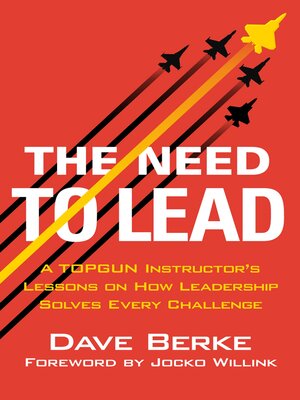 cover image of The Need to Lead